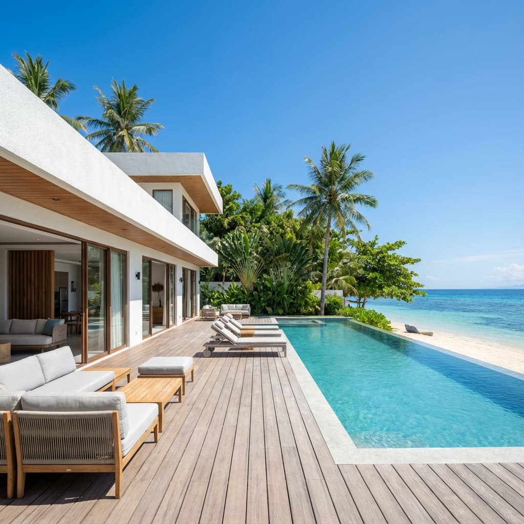 Beachfront Villa Mactan