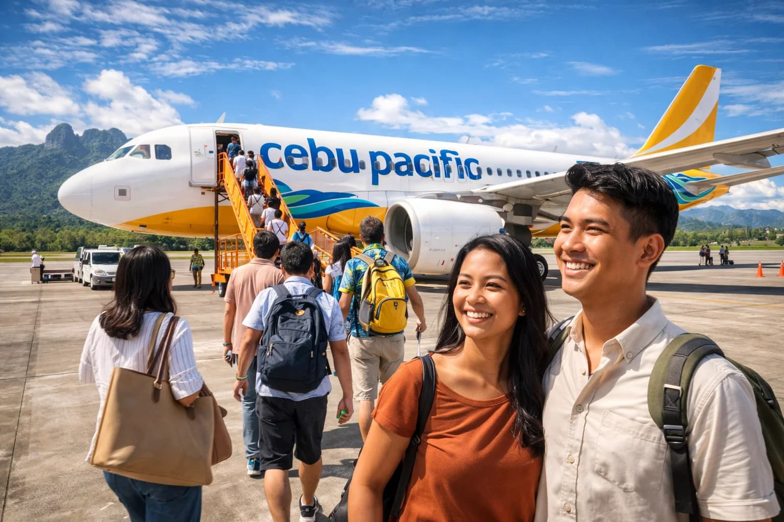 Avions sur le tarmac aux Philippines, comparatif des compagnies aériennes